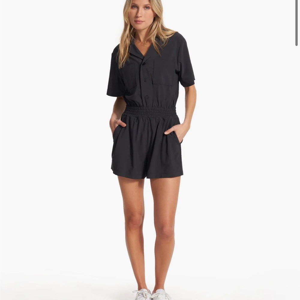 Vuori Black Villa romper